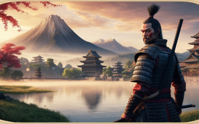 Cinematic Journeys in a Boundless Samurai Realm